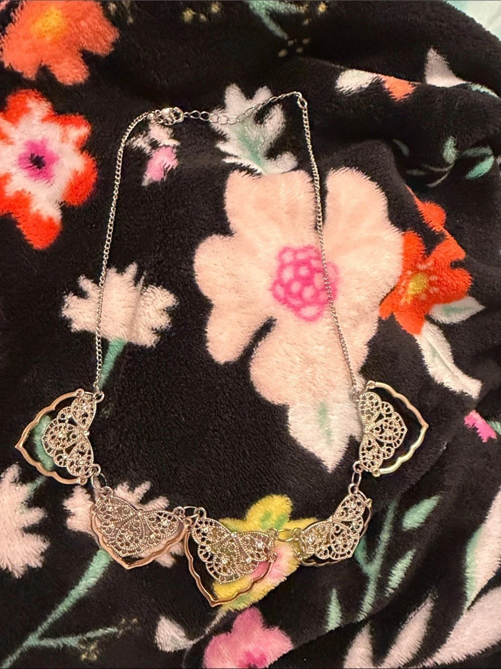 Gold Filigree Statement Necklace